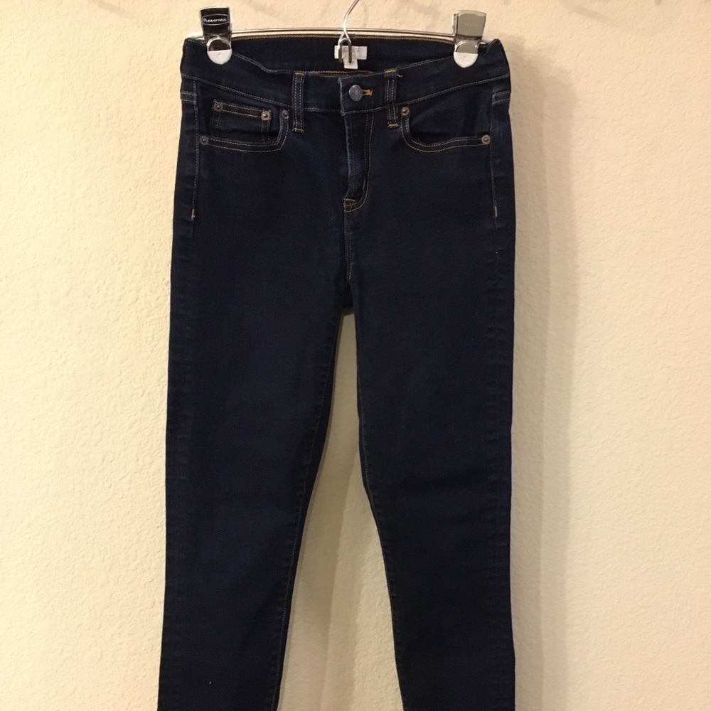J Crew high rise skinny jeans